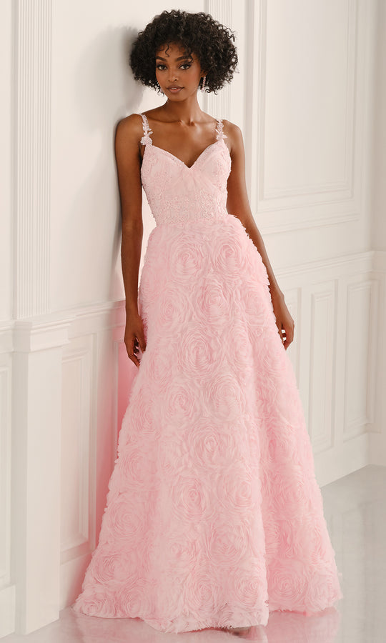 Colette CL6223 - Sleeveless Rosette Textured Ballgown