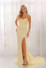Colette By Daphne CL8440 - High Slit Mermaid Long Gown