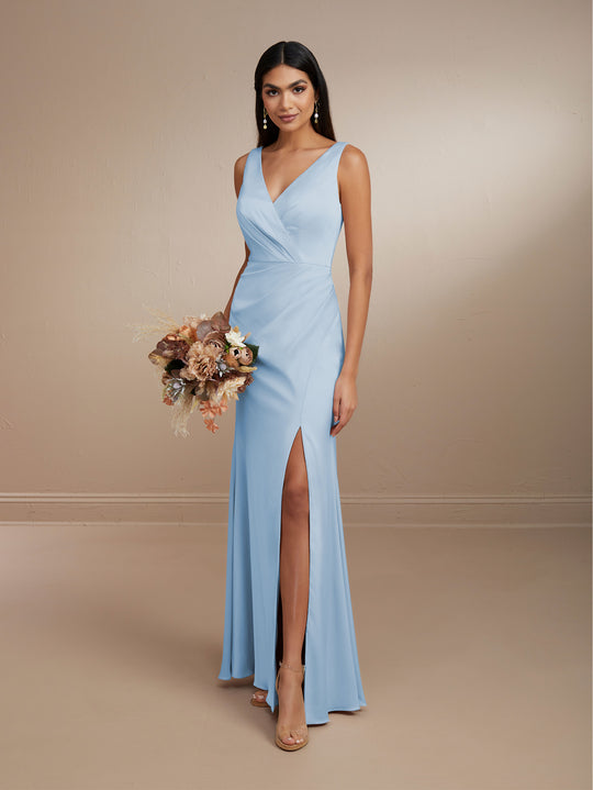 Christina Wu Celebration 22179 - Sleeveless V-Shaped Back Prom Dress