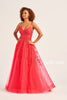 Ellie Wilde EW34036 - Lace Ornate Corset Prom Dress