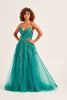Ellie Wilde EW34036 - Lace Ornate Corset Prom Dress