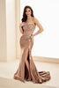 Ellie Wilde EW36002 - Beaded Illusion Corset Prom Gown
