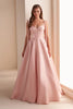 Ellie Wilde EW36210 - Tie Straps Sweetheart Prom Gown