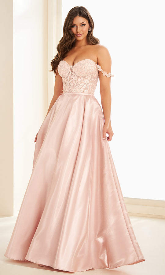 Ellie Wilde EW37202 - Sweetheart Neck Detachable Overskirt Gown