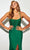 Faviana 11011 - Corset Prom Gown with Slit