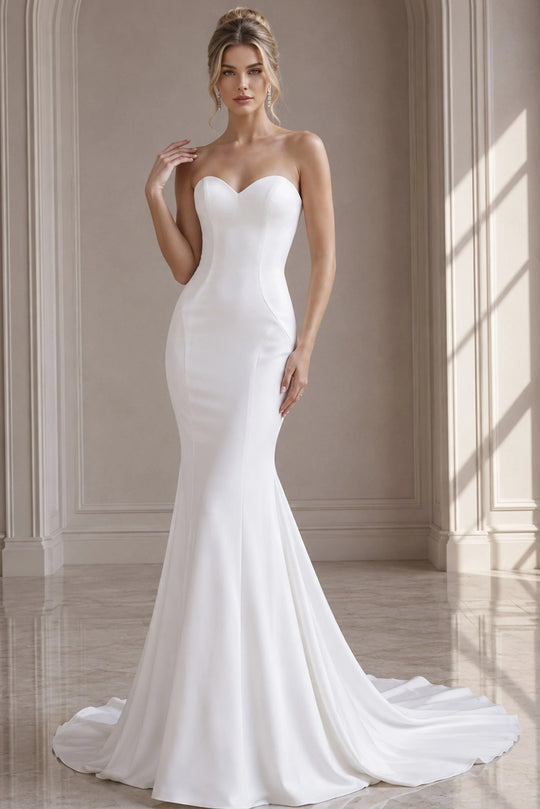 Jovani Bridal - JB06912 Strapless Sweetheart Bridal Gown