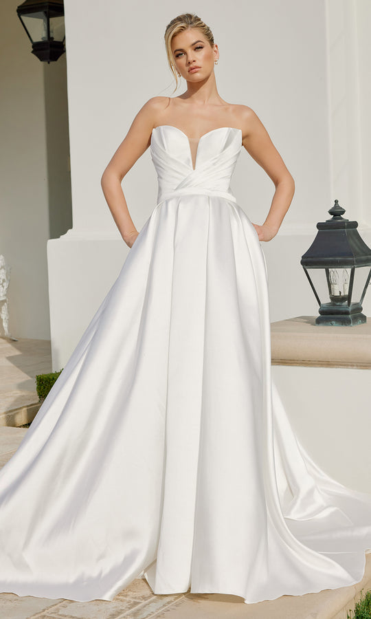 Nox Anabel JE1075 - Strapless Sweetheart Ball Gown