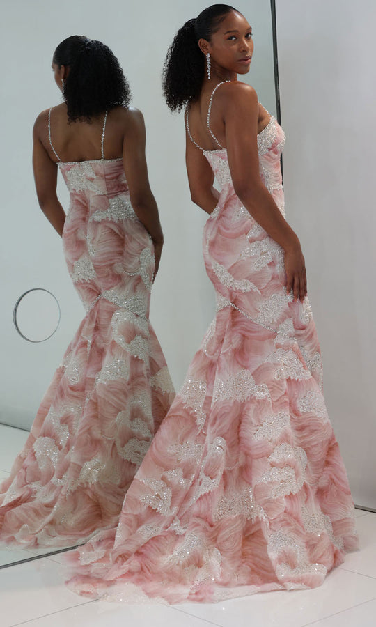MNM Couture M1133 Sleeveless Mermaid Dress