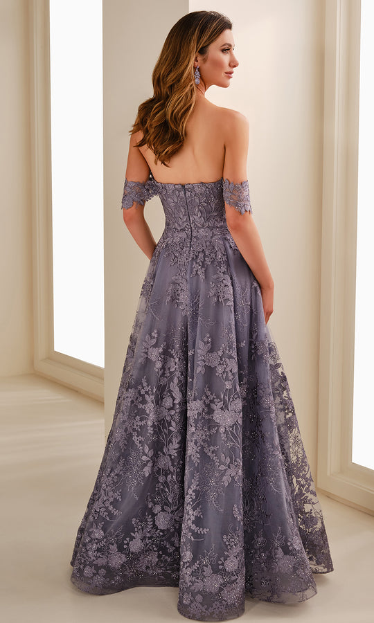 Montage by Mon Cheri M3105 - Embroidered Tulle A-line Gown