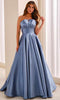 Montage by Mon Cheri M3226 - Strapless Button Back Evening Dress