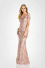 Montage by Mon Cheri M529 - Short Sleeve Embroidered Mother of the Groom Dress