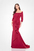 Montage by Mon Cheri M916 - Quarter Sleeve Mermaid Evening Gown
