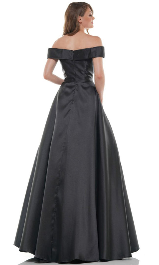 Marsoni by Colors MV1008-2 - Beaded Applique Sweetheart Ballgown