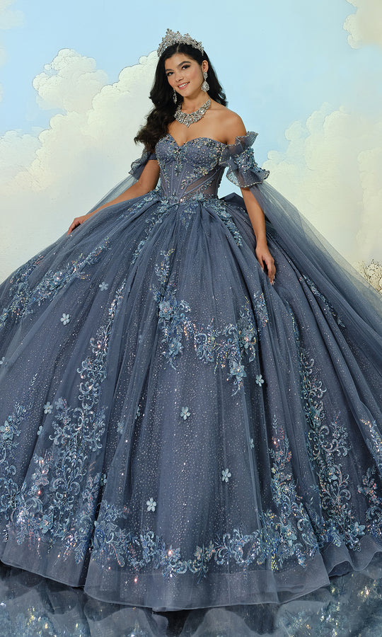 Princesa by Ariana Vara PR30208 - Sparkling Sweetheart Tulle Ballgown