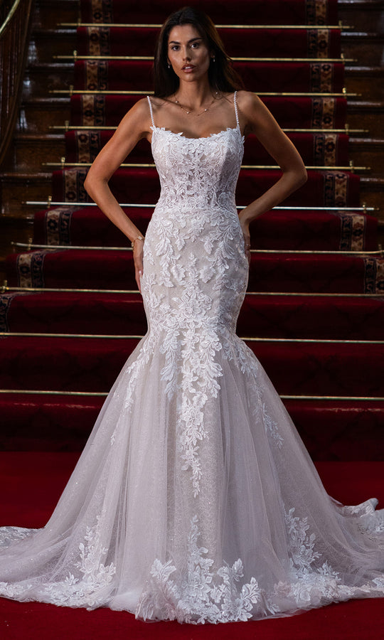Rachel Allan RB5121 - Lace Fit and Flare Bridal Gown