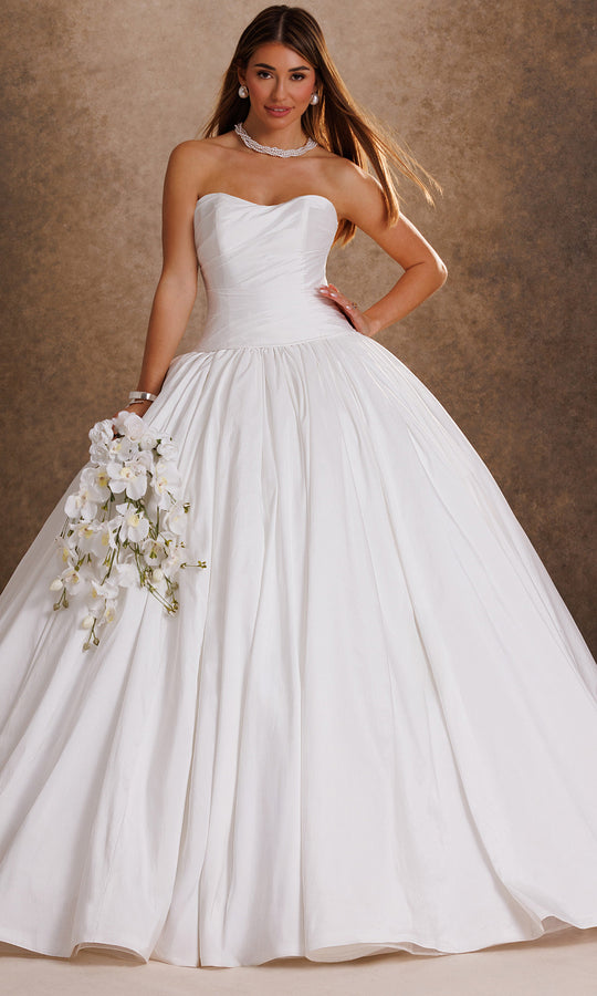 Rachel Allan Bridal RB6201 - Sweetheart Dropped Waist Ballgown