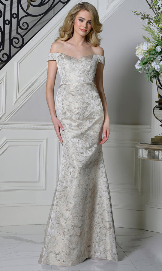 Rina Di Montella RD3513 - Trumpet Off Shoulder Formal Dress
