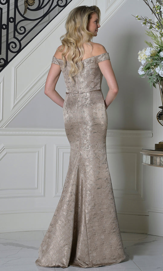 Rina Di Montella RD3513 - Trumpet Off Shoulder Formal Dress