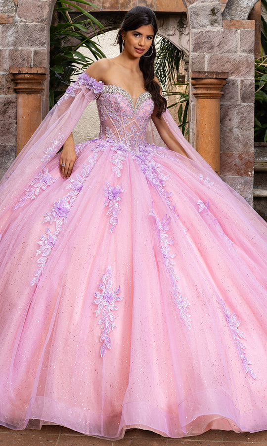 Rachel Allan RQ1166 - Sweetheart Embroidered Quinceanera Ballgown
