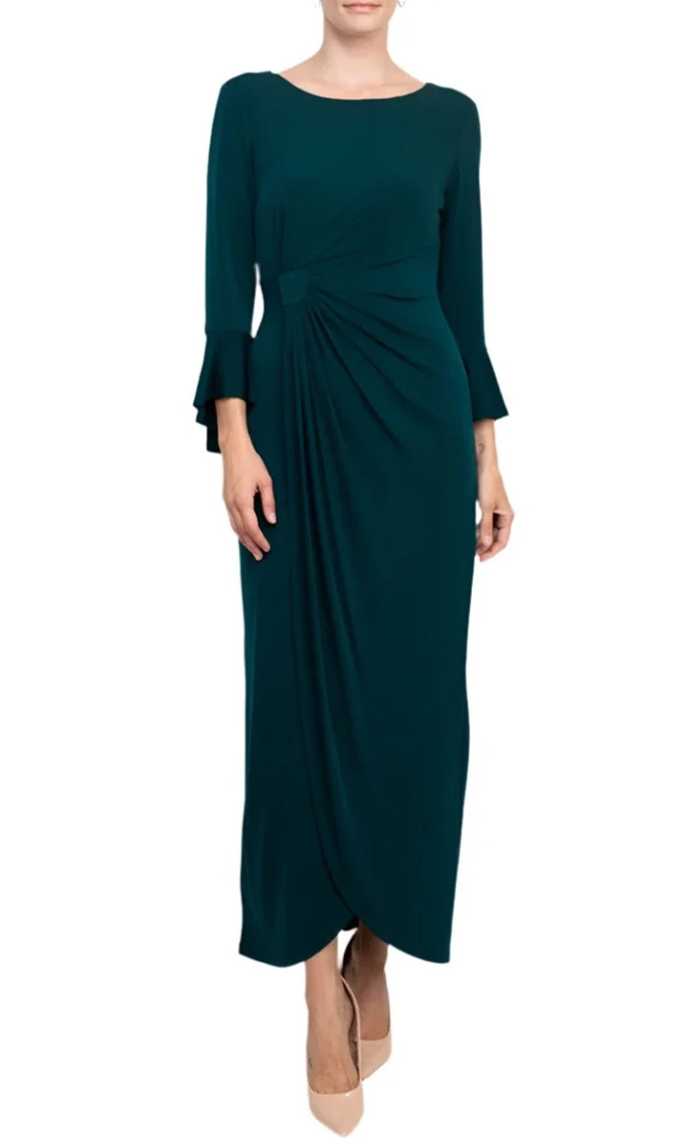 blue halter maxi dress Baobab Jeric Lapis Blue Halter Knit Maxi Dress