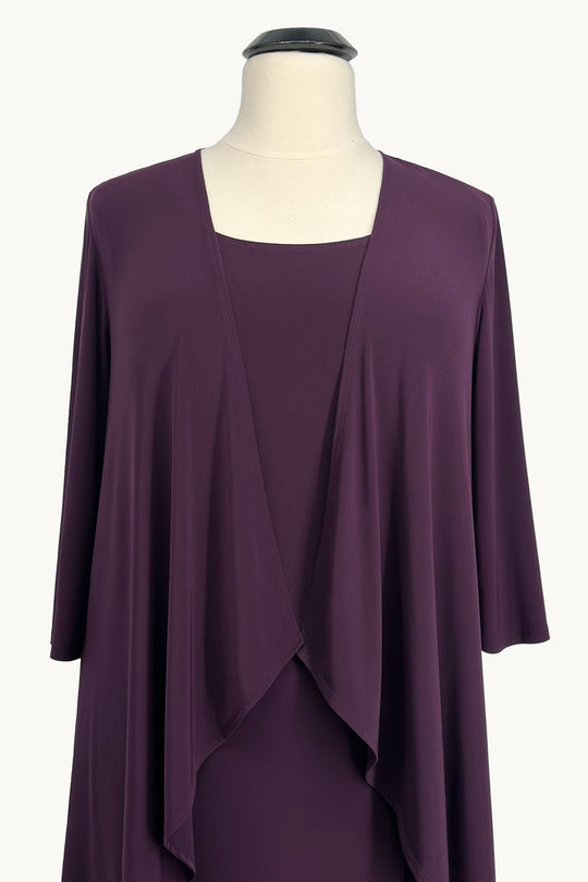 Amoris by Ladivine T9000 - Two-Piece Tea Length Formal Dress