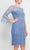 Adrianna Papell AP1E210499 - Flutter Sleeves Beaded Mesh Dress Special Occasion Dress
