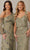 Adrianna Papell Platinum 40416 - Asymmetric Neck Dress Winter Formals and Balls