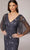 Adrianna Papell Platinum 40417 - Trumpet V Neck and Back Dress Evening Dresses