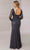 Adrianna Papell Platinum 40420 - Sequined Allover Trumpet Gown Evening Dresses