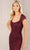 Adrianna Papell Platinum 40433 - Sequined Draped Evening Dress Evening Dresses