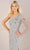 Adrianna Papell Platinum 40441 - Sequin One-Shoulder Evening Dress Evening Dresses