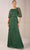 Adrianna Papell Platinum 40443 - Quarter Sleeve Beaded Evening Dress Evening Dresses