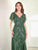 Adrianna Papell Platinum 40460 - Flutter Sleeve Evening Dress Special Occasion Dress