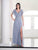 Adrianna Papell Platinum 40460 - Surplice Bodice Flutter Sleeve Dress Special Occasion Dress