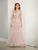 Adrianna Papell Platinum 40463 - V-Neck Long Dress Special Occasion Dress