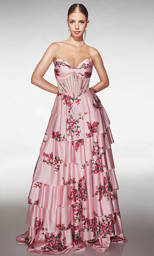 Aerie Couture 396 - Strapless Corset Ruffle Ball Gown