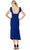 Aidan Mattox MD1E206045 - Square High Low Evening Dress Holiday Dresses 10 / Royal Sapphire