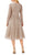 Aidan Mattox MD1E207535 - Beaded Tea-Length A-Line Dress Cocktail Dresses