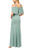 Aidan Mattox MD1E208155 - Satin Column Dress Special Occasion Dress