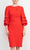 Alberto Makali 18322 - Knee Length Ruffle Sleeve Dress Cocktail Dresses