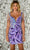 Aleta Couture 1000 - Fringed Strap Sequin Dress Cocktail Dresses