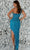 Aleta Couture 1072 - Beaded Asymmetrical Hem Gown Pageant Dresses