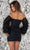 Aleta Couture 1079 - Sequin Feather Cocktail Dress Cocktail Dresses