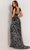 Aleta Couture 1104 - V-Neck Allover Sequin Prom Gown Special Occasion Dress