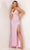 Aleta Couture 1106 - Crisscross Back Sequin Evening Gown Special Occasion Dress
