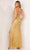 Aleta Couture 1116 - Sequined Halter Backless Evening Gown Special Occasion Dress