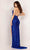Aleta Couture 1151 - Plunging Halter High Slit Evening Gown Special Occasion Dress
