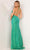 Aleta Couture 200 - High Slit Open Back Evening Dress Evening Dresses