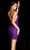 Aleta Couture 504 - Plunging V-Neck Cocktail Dress Party Dresses
