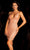 Aleta Couture 504 - Plunging V-Neck Cocktail Dress Party Dresses